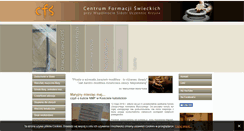 Desktop Screenshot of centrumformacji.eu